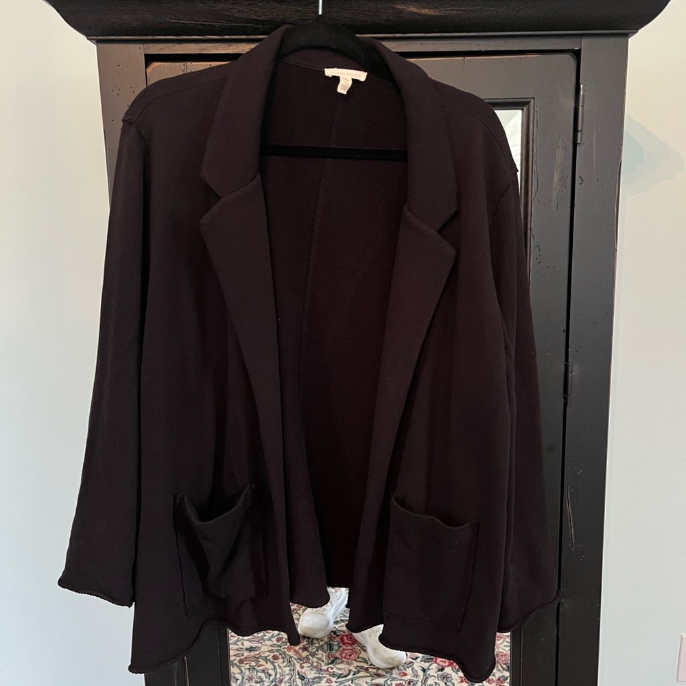 Eileen Fisher Black Blazer XL